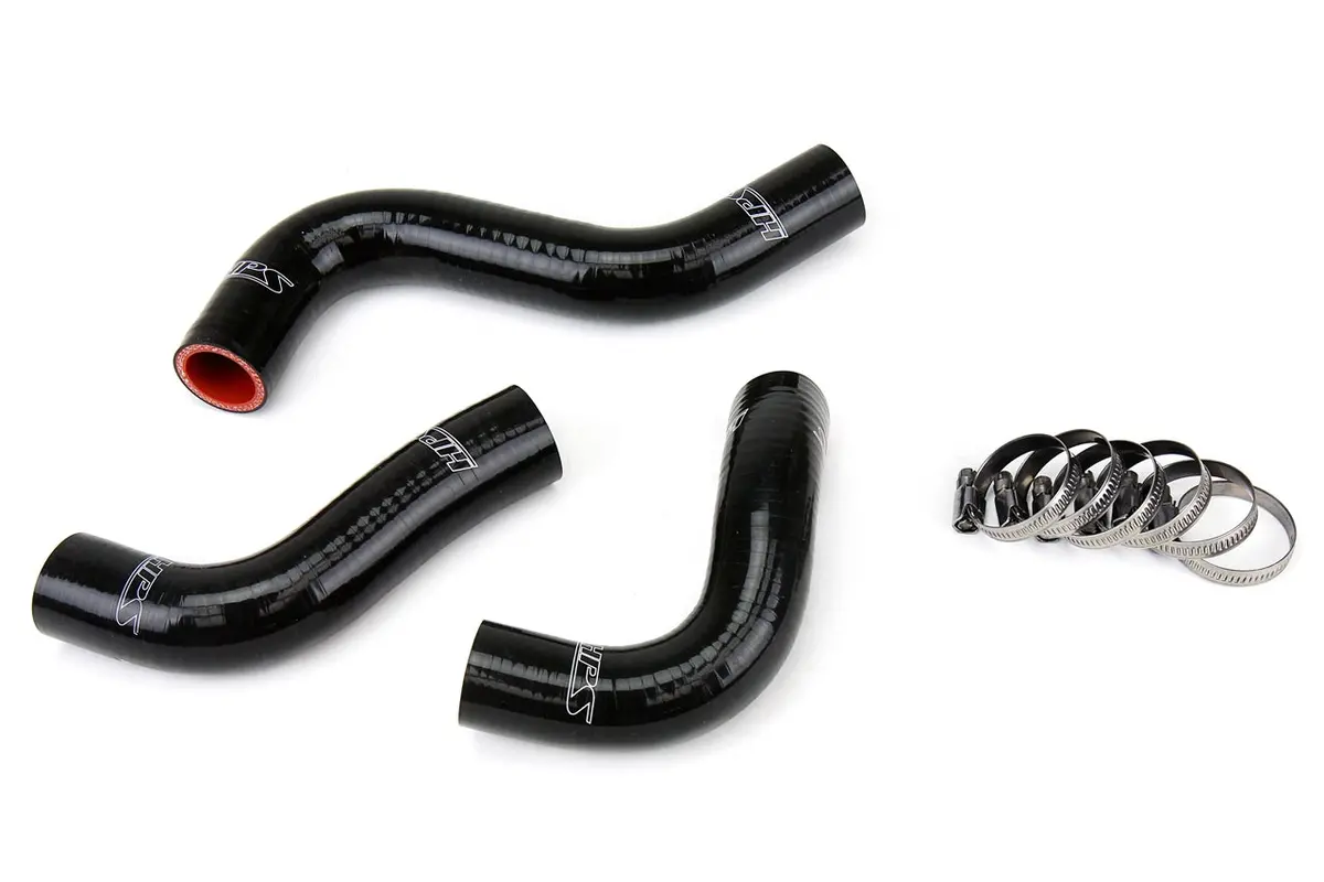 Hps Performance High Temp Reinforced Silicone Radiator Coolant Hose Kit, Black, 57-1029-Blk 1