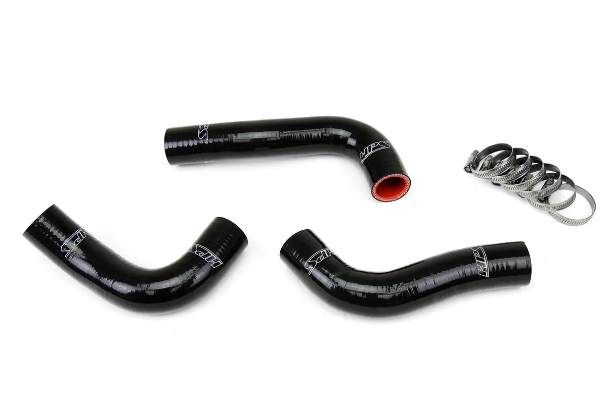 Hps Performance High Temp Reinforced Silicone Radiator Coolant Hose Kit, Black, 57-1030-Blk 1