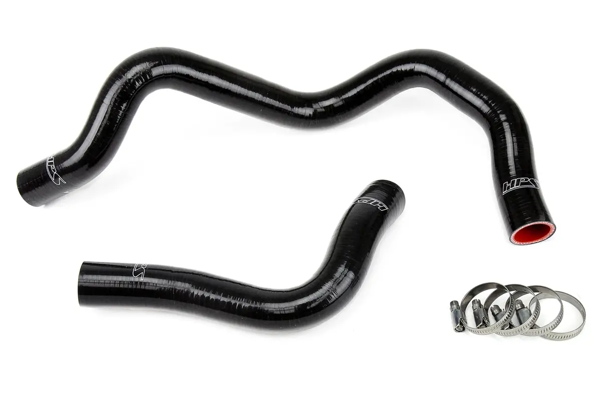 Hps Performance High Temp Reinforced Silicone Radiator Coolant Hose Kit, Black, 57-1031-Blk 1