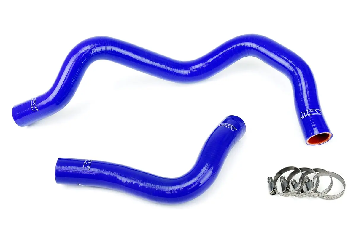 Hps Performance High Temp Reinforced Silicone Radiator Coolant Hose Kit, Blue, 57-1031-Blue 1
