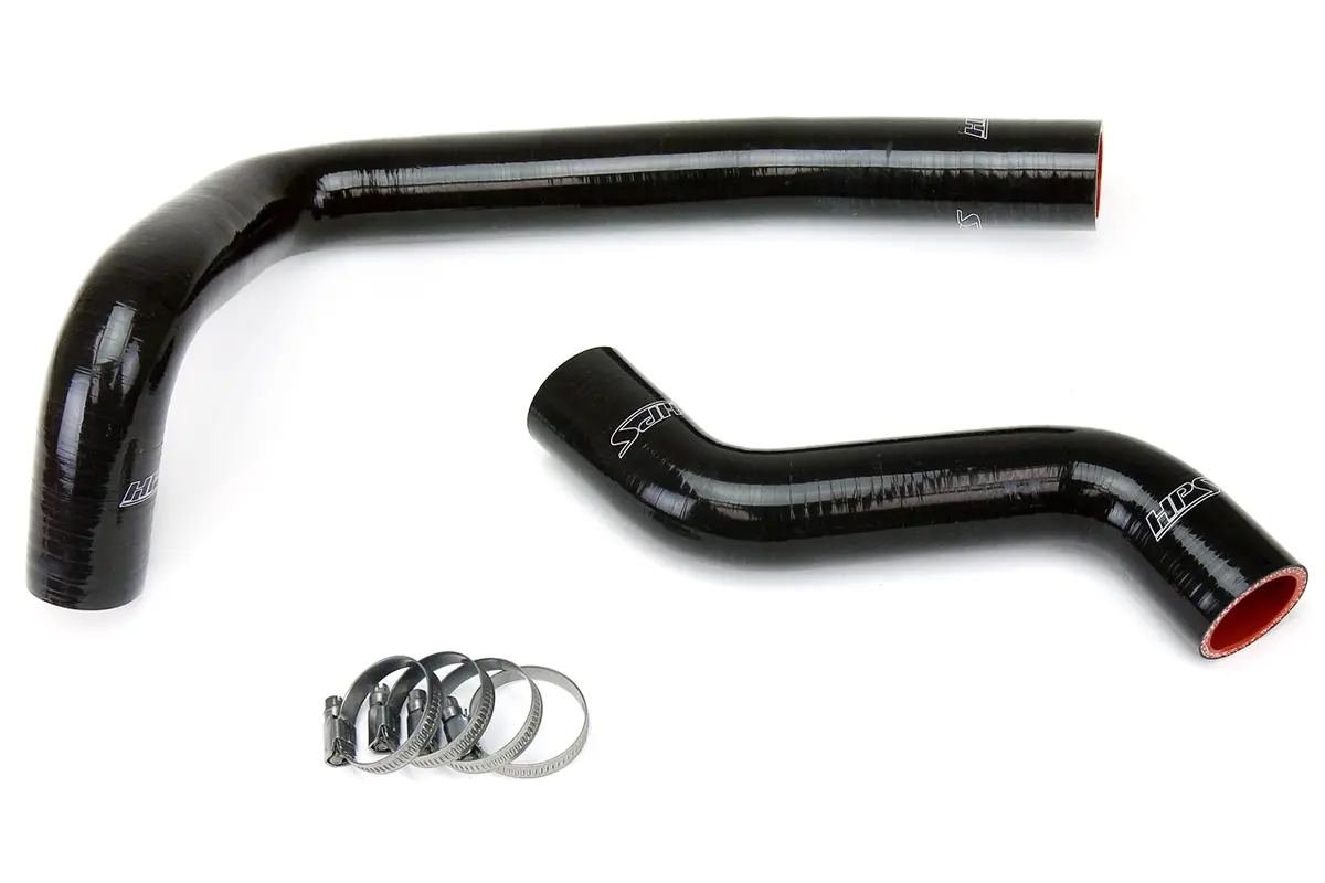 Hps Performance High Temp Reinforced Silicone Radiator Coolant Hose Kit, Black, 57-1035-Blk 1