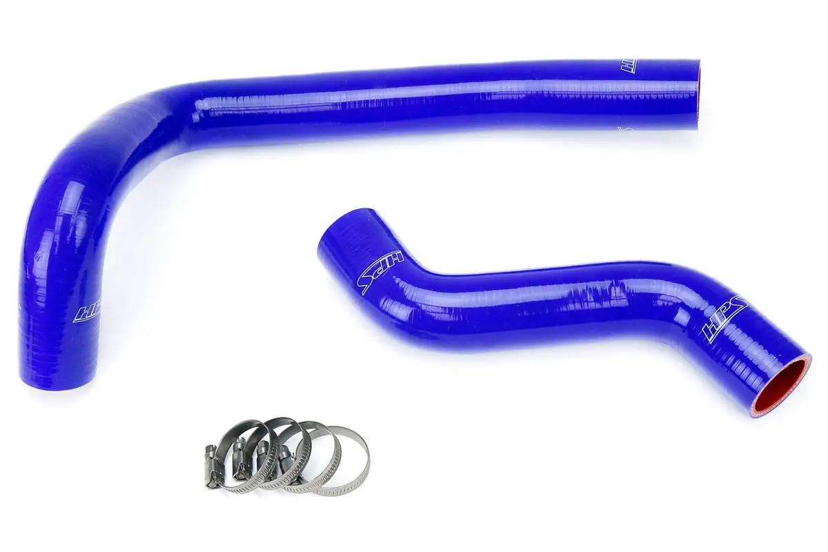 Hps Performance High Temp Reinforced Silicone Radiator Coolant Hose Kit, Blue, 57-1035-Blue 1