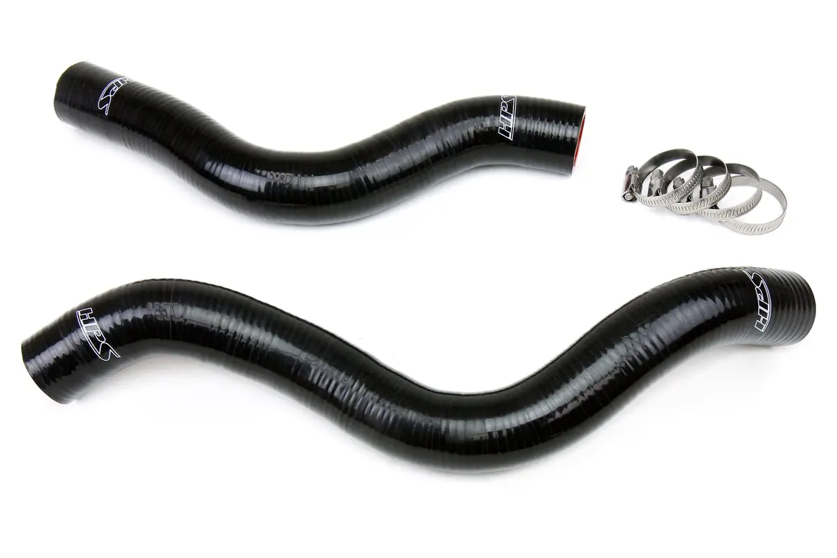 Hps Performance High Temp Reinforced Silicone Radiator Coolant Hose Kit, Black, 57-1038-Blk 1