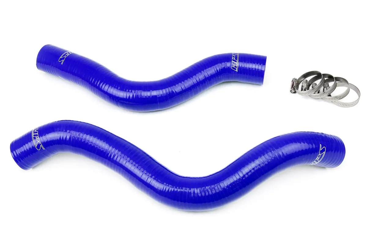 Hps Performance High Temp Reinforced Silicone Radiator Coolant Hose Kit, Blue, 57-1038-Blue 1