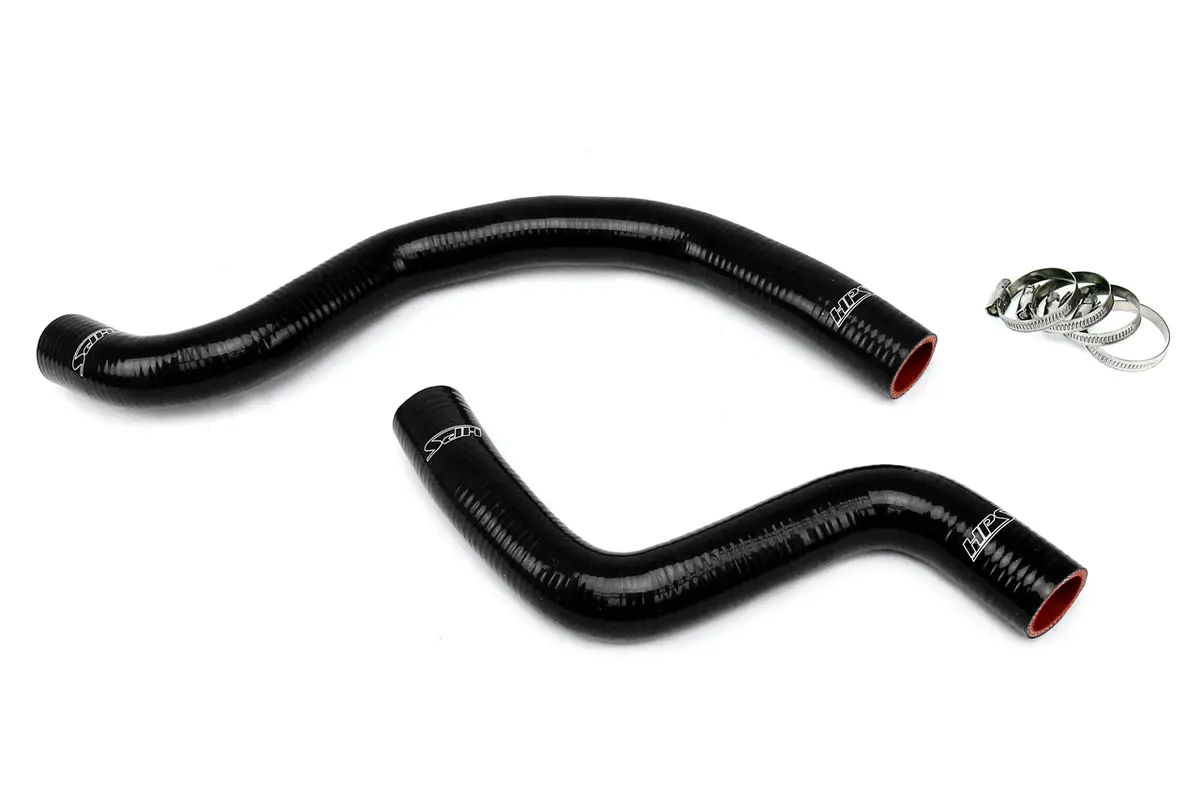 Hps Performance High Temp Reinforced Silicone Radiator Coolant Hose Kit, Black, 57-1040-Blk 1