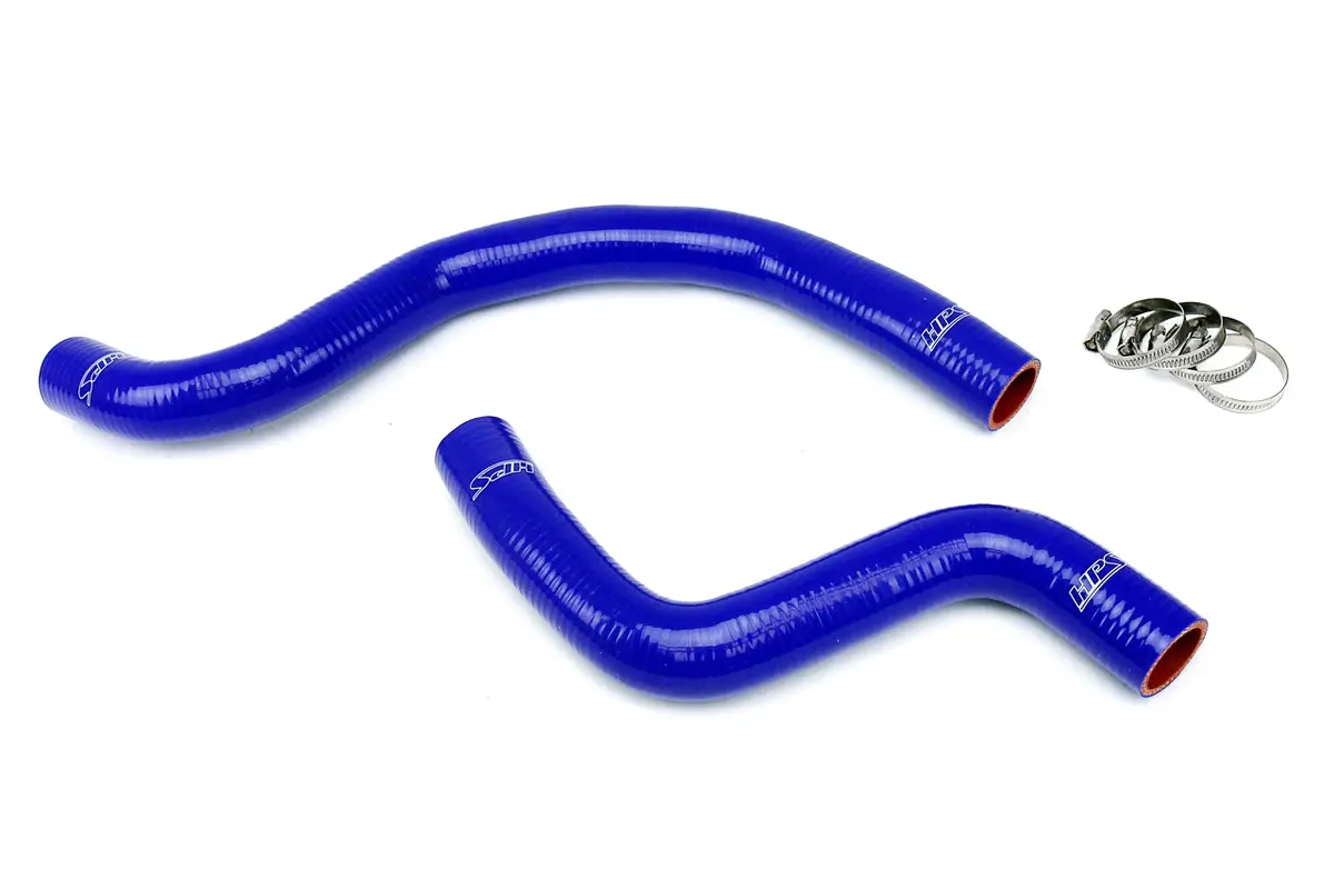 Hps Performance High Temp Reinforced Silicone Radiator Coolant Hose Kit, Blue, 57-1040-Blue 1