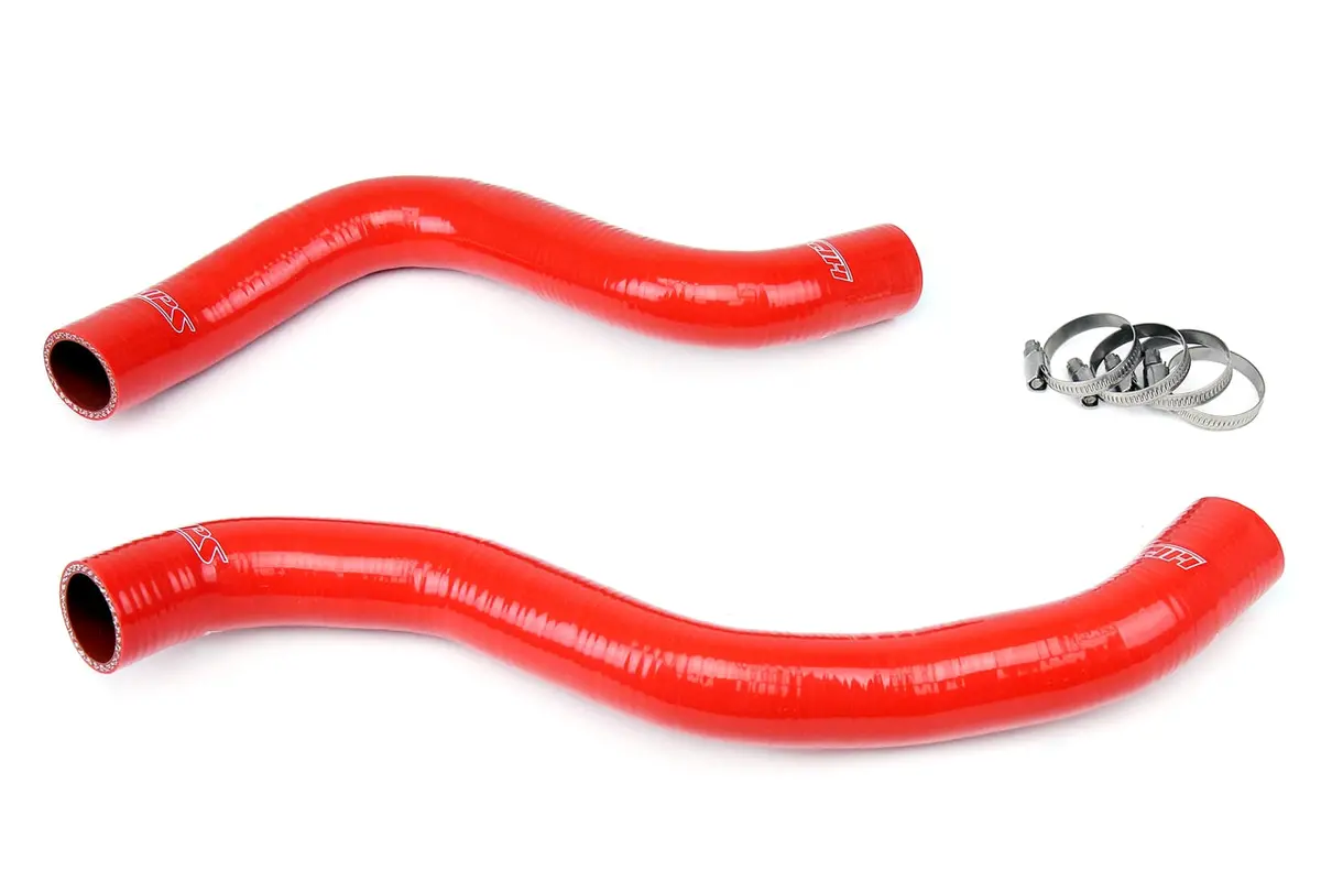 Hps Performance High Temp Reinforced Silicone Radiator Coolant Hose Kit, Red, 57-1042-Red 1