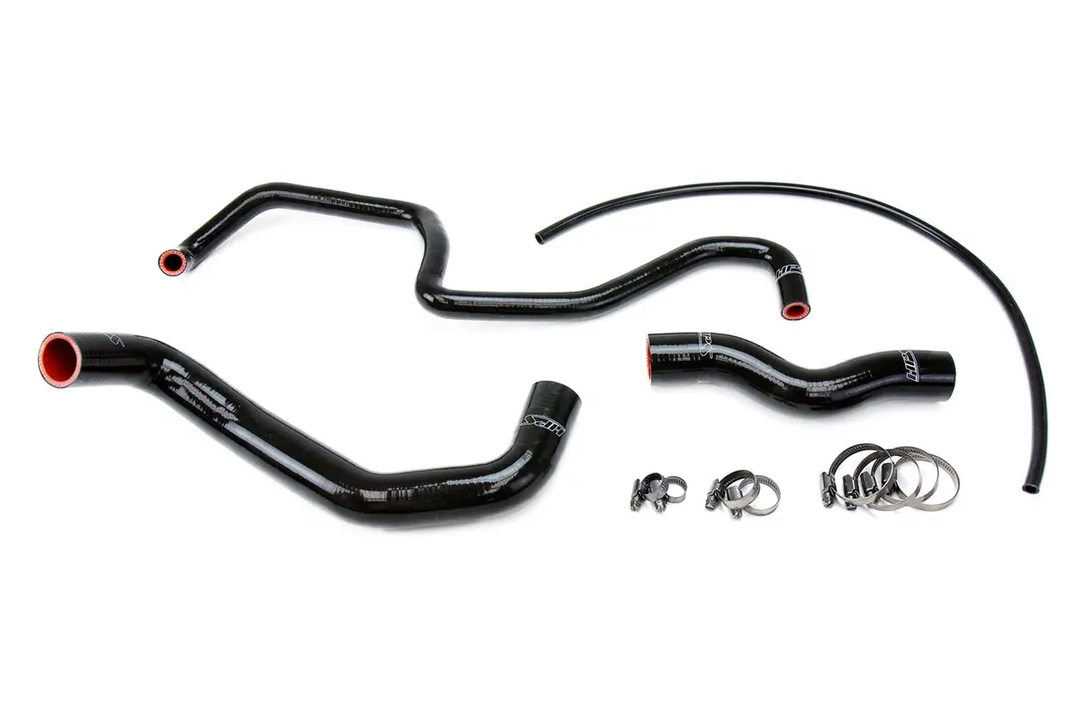 Hps Performance High Temp Reinforced Silicone Radiator Coolant Hose Kit, Black, 57-1048-Blk 1