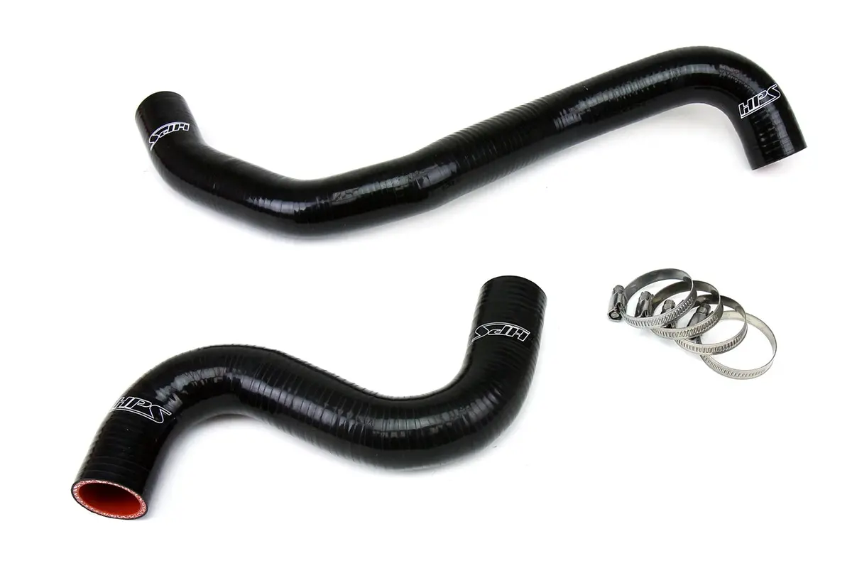 Hps Performance High Temp Reinforced Silicone Radiator Coolant Hose Kit, Black, 57-1052-Blk 1