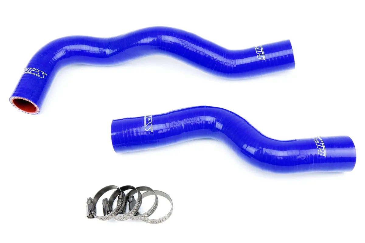 Hps Performance High Temp Reinforced Silicone Radiator Coolant Hose Kit, Blue, 57-1055-Blue 1