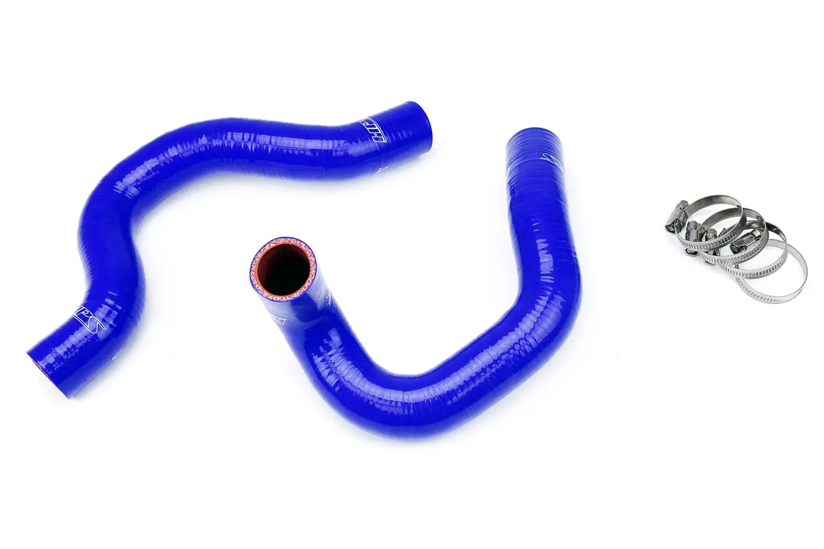 Hps Performance High Temp Reinforced Silicone Radiator Coolant Hose Kit, Blue, 57-1056-Blue 1