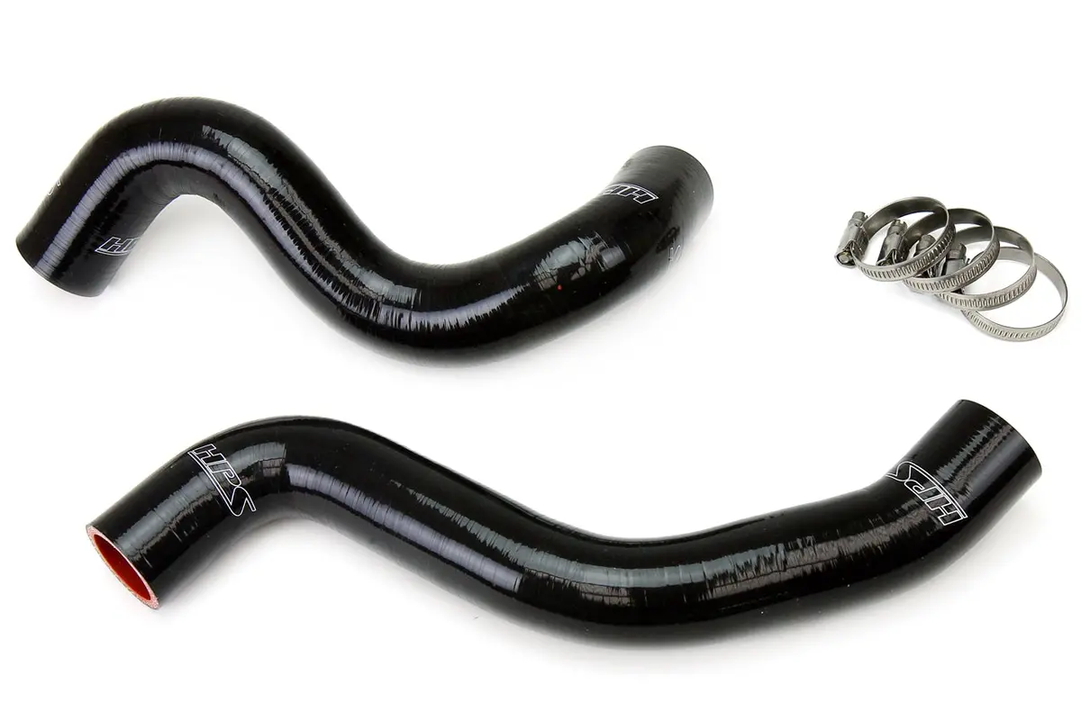 Hps Performance High Temp Reinforced Silicone Radiator Coolant Hose Kit, Black, 57-1058-Blk 1