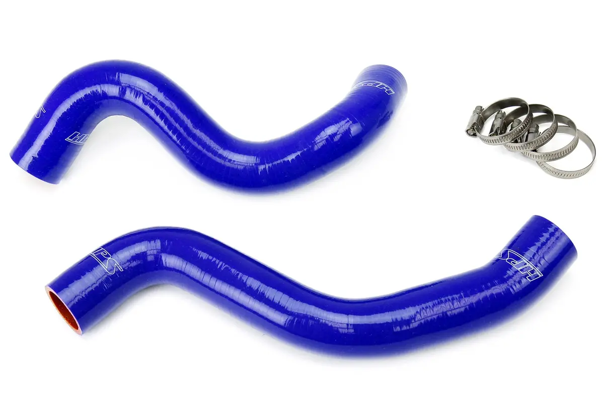 Hps Performance High Temp Reinforced Silicone Radiator Coolant Hose Kit, Blue, 57-1058-Blue 1