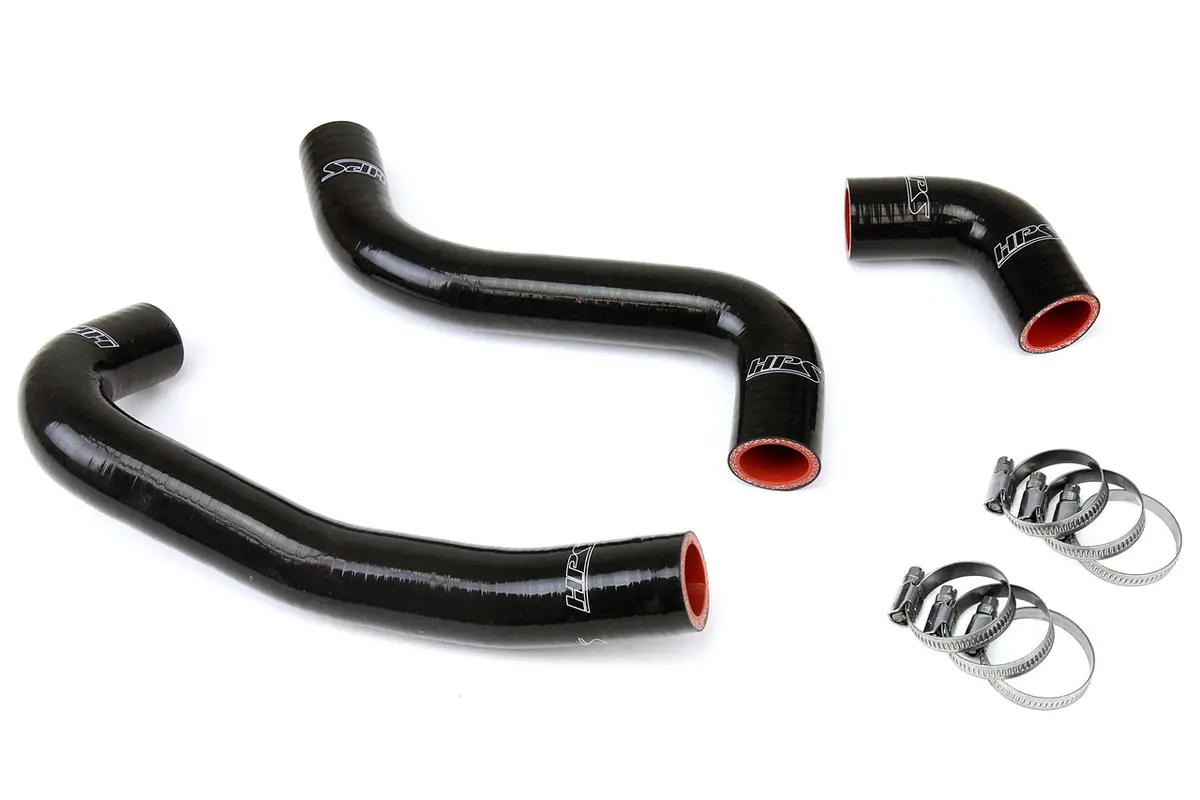 Hps Performance High Temp Reinforced Silicone Radiator Coolant Hose Kit, Black, 57-1059-Blk 1
