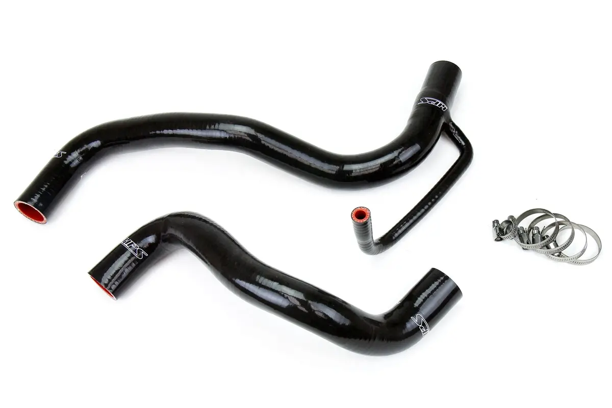 Hps Performance High Temp Reinforced Silicone Radiator Coolant Hose Kit, Black, 57-1060-Blk 1