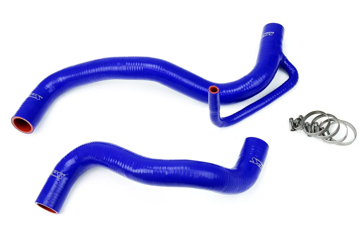Hps Performance High Temp Reinforced Silicone Radiator Coolant Hose Kit, Blue, 57-1060-Blue 1