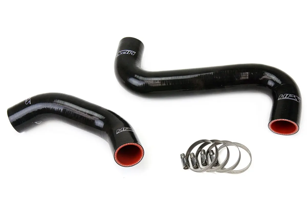 Hps Performance High Temp Reinforced Silicone Radiator Coolant Hose Kit, Black, 57-1061-Blk 1