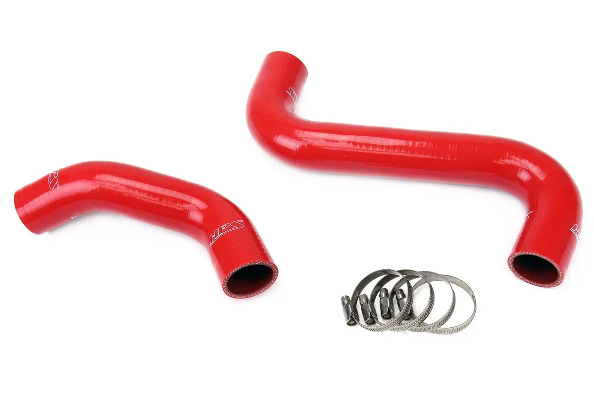 Hps Performance High Temp Reinforced Silicone Radiator Coolant Hose Kit, Red, 57-1061-Red 1
