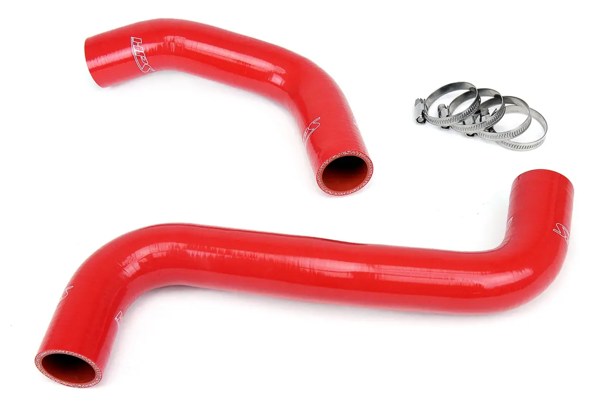Hps Performance High Temp Reinforced Silicone Radiator Coolant Hose Kit, Red, 57-1064-Red 1