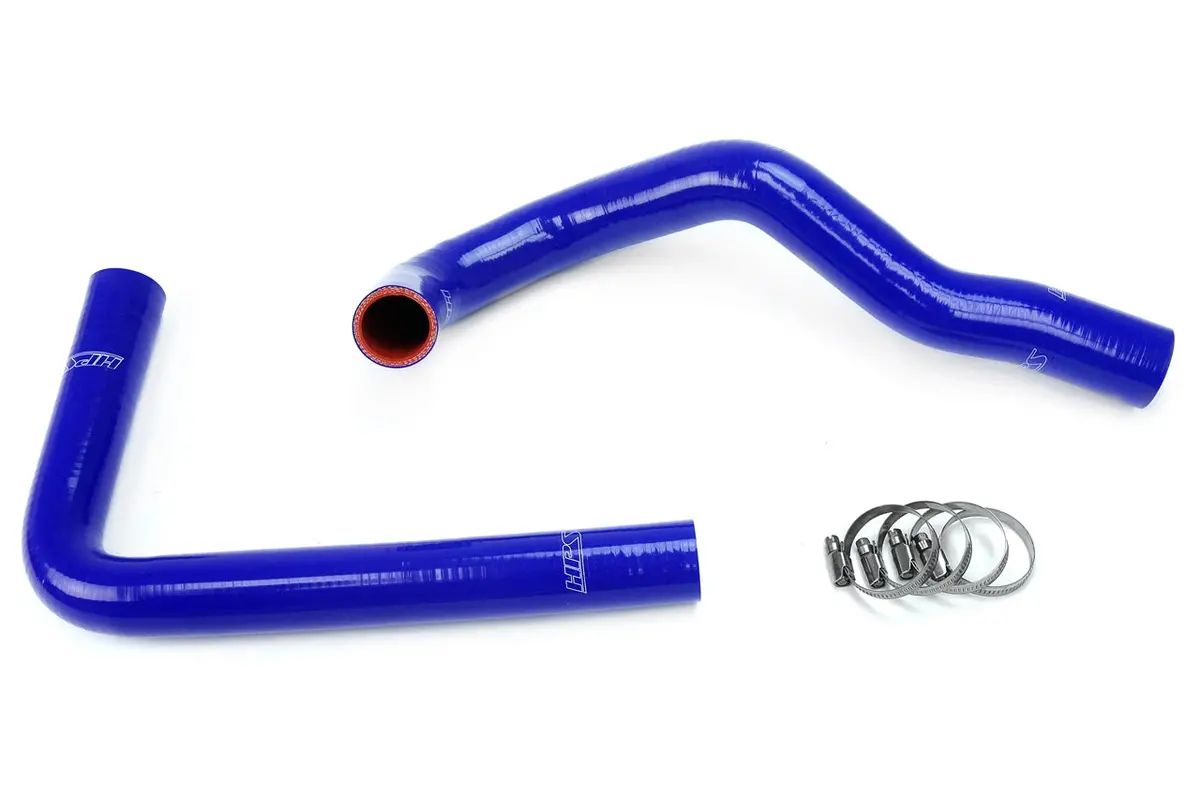 Hps Performance High Temp Reinforced Silicone Radiator Coolant Hose Kit, Blue, 57-1067-Blue 1
