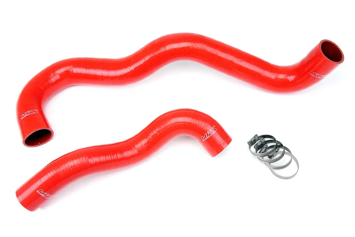 Hps Performance High Temp Reinforced Silicone Radiator Coolant Hose Kit, Red, 57-1075-Red 1
