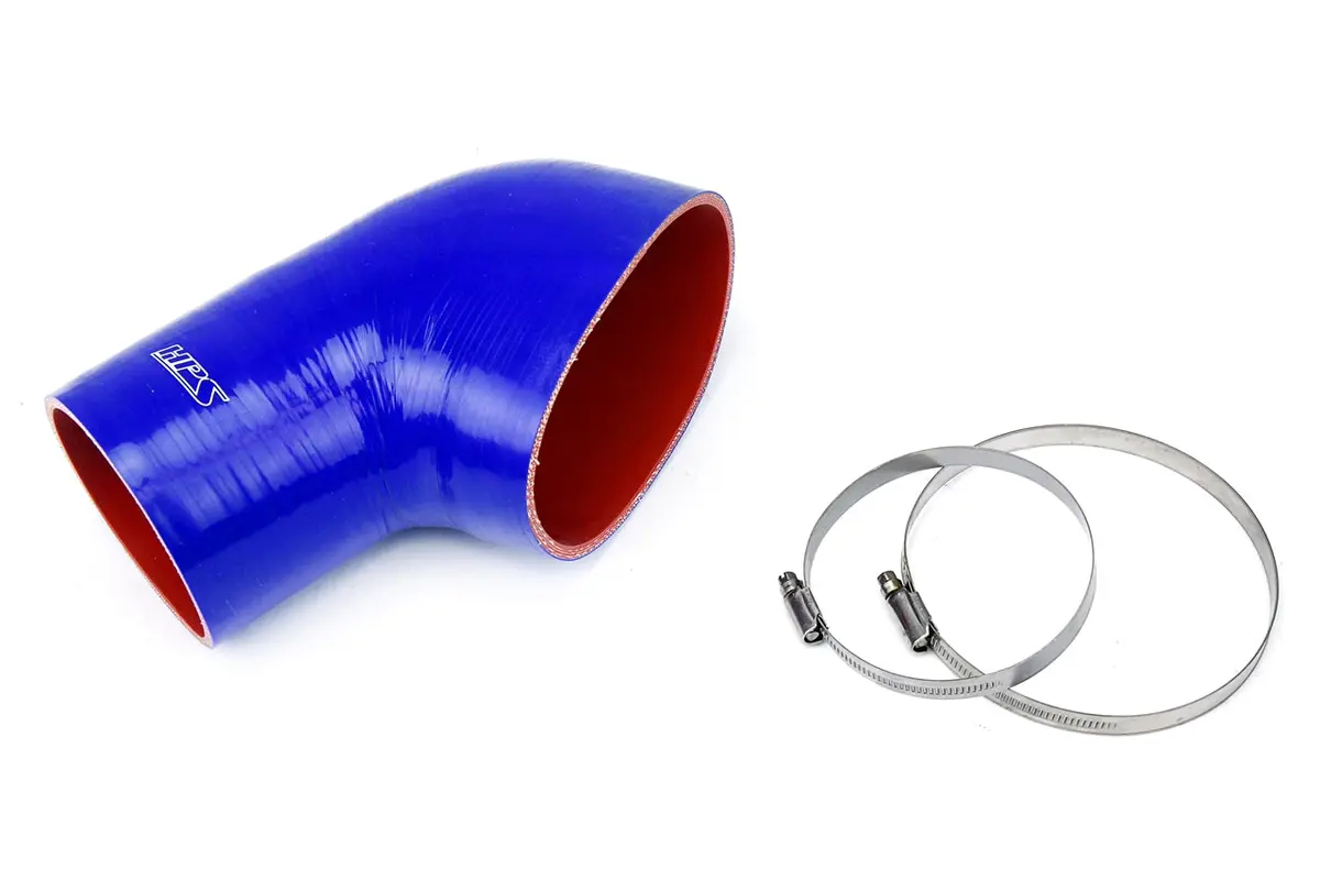 Hps Performance High Temp Reinforced Silicone Air Intake Hose Kit, Blue, 57-1078-Blue 1