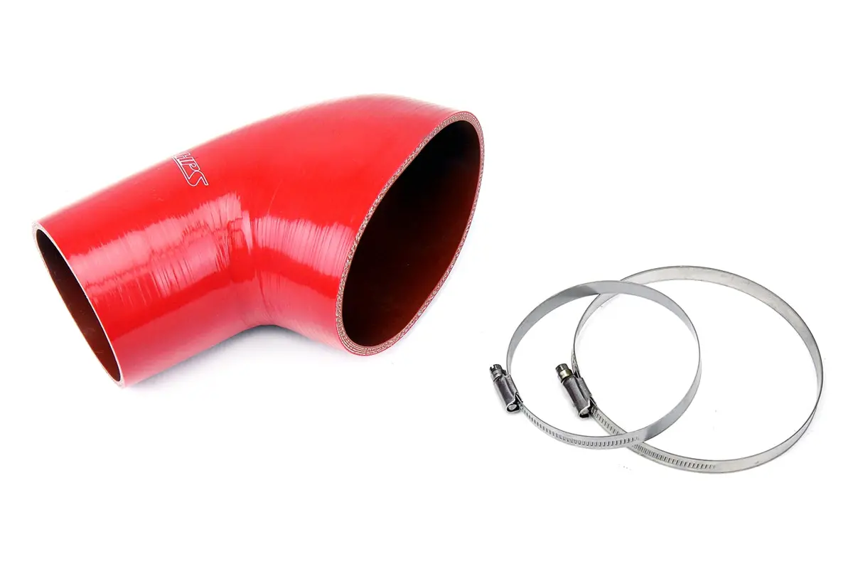 Hps Performance High Temp Reinforced Silicone Air Intake Hose Kit, Red, 57-1078-Red 1