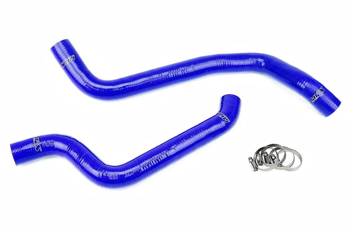 Hps Performance High Temp Reinforced Silicone Radiator Coolant Hose Kit, Blue, 57-1079-Blue 1