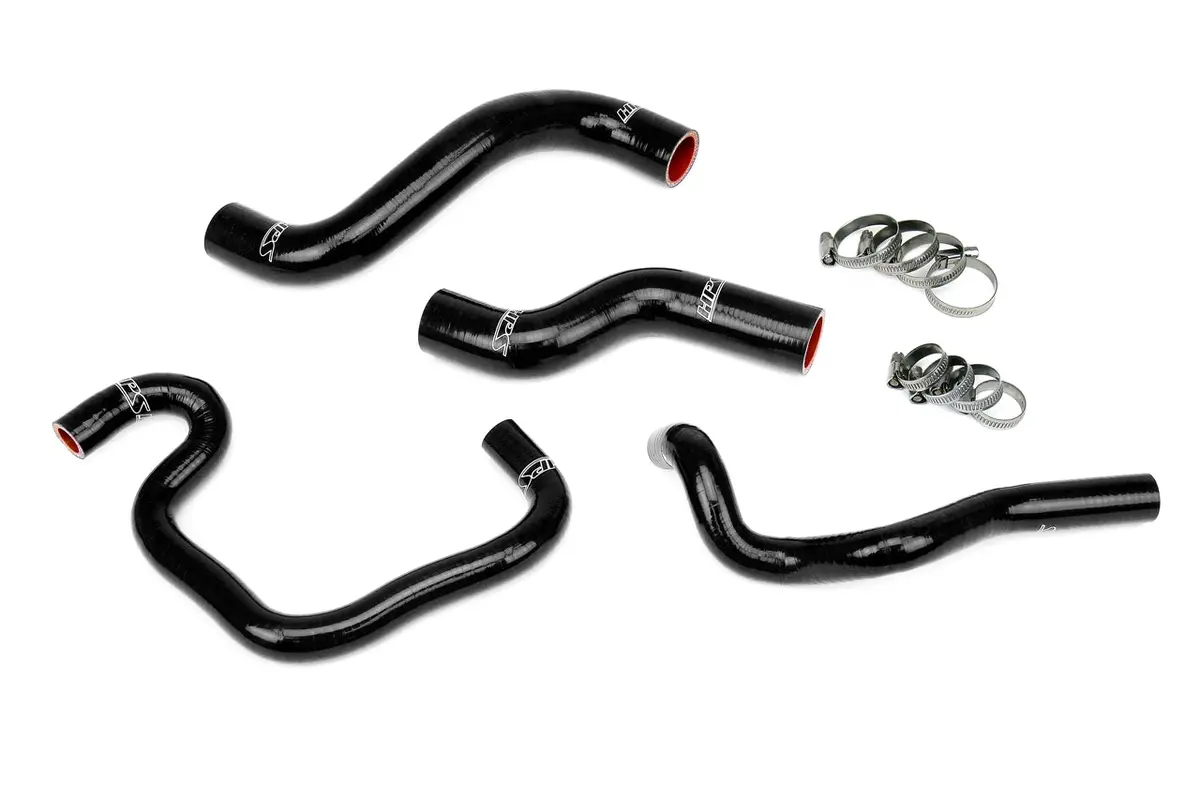 Hps Performance High Temp Reinforced Silicone Radiator And Heater Coolant Hose Kit, Black, 57-1080-Blk 1