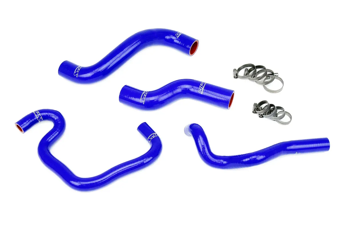 Hps Performance High Temp Reinforced Silicone Radiator And Heater Coolant Hose Kit, Blue, 57-1080-Blue 1