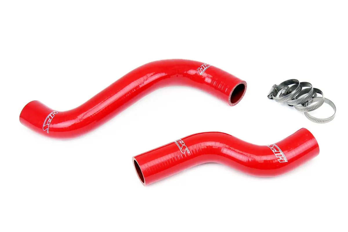 Hps Performance High Temp Reinforced Silicone Radiator Coolant Hose Kit, Red, 57-1081-Red 1