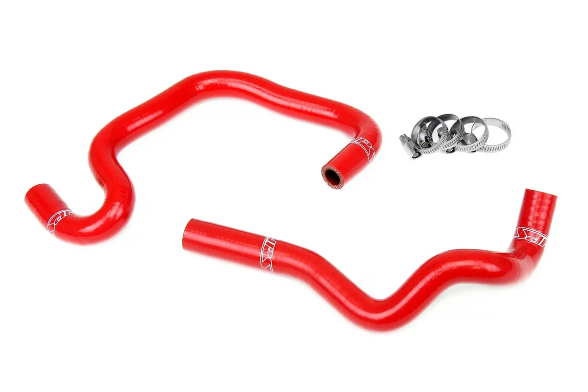 Hps Performance High Temp Reinforced Silicone Heater Coolant Hose Kit, Red, 57-1082-Red 1
