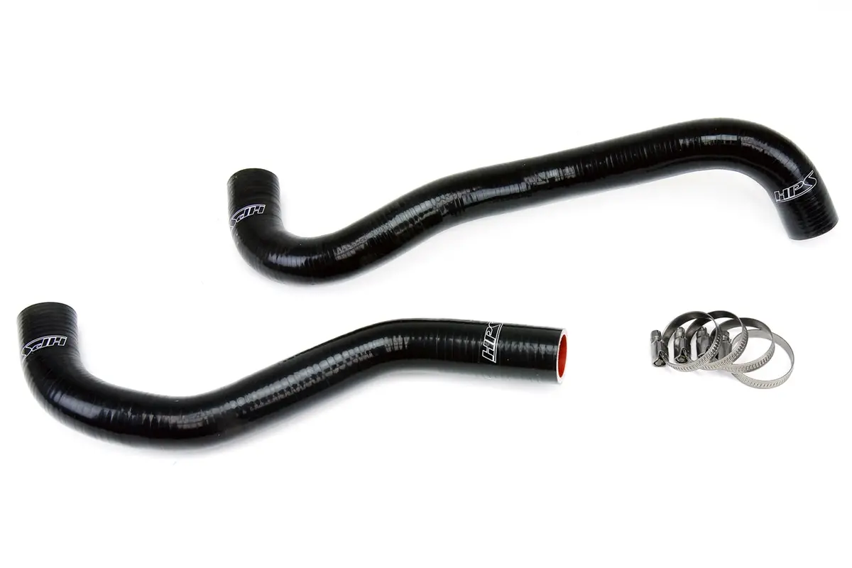 Hps Performance High Temp Reinforced Silicone Radiator Coolant Hose Kit, Black, 57-1199-Blk 1
