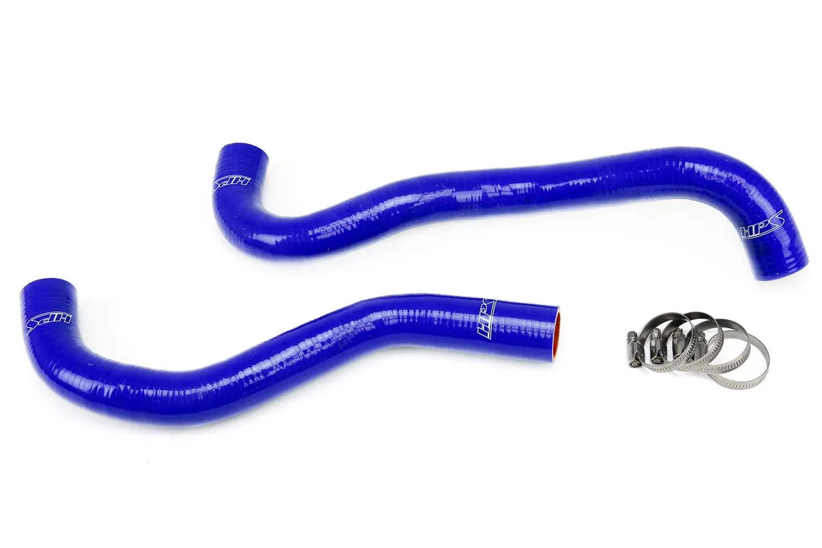 Hps Performance High Temp Reinforced Silicone Radiator Coolant Hose Kit, Blue, 57-1199-Blue 1