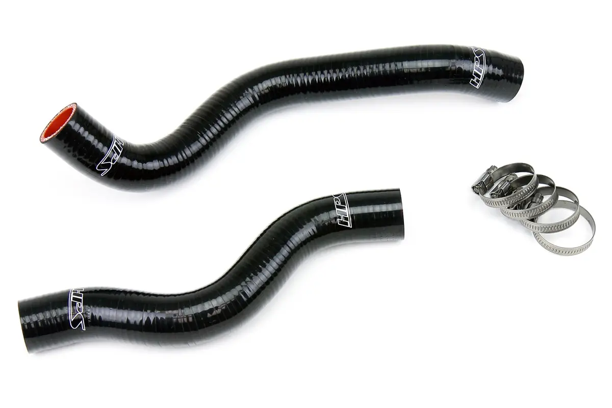 Hps Performance High Temp Reinforced Silicone Radiator Coolant Hose Kit, Black, 57-1200-Blk 1