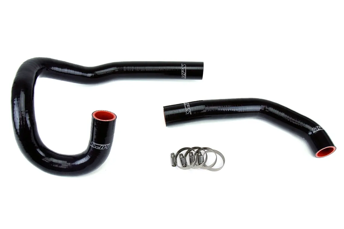 Hps Performance High Temp Reinforced Silicone Radiator Coolant Hose Kit, Black, 57-1205-Blk 1