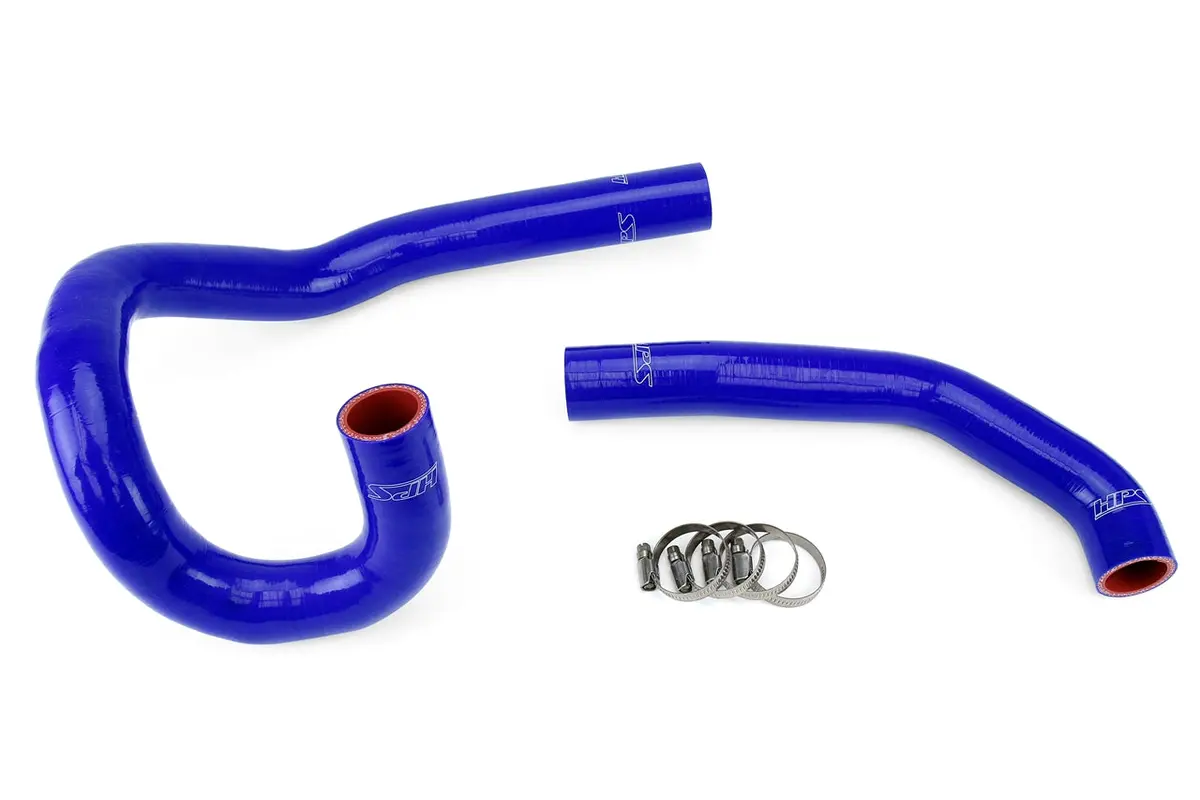 Hps Performance High Temp Reinforced Silicone Radiator Coolant Hose Kit, Blue, 57-1205-Blue 1