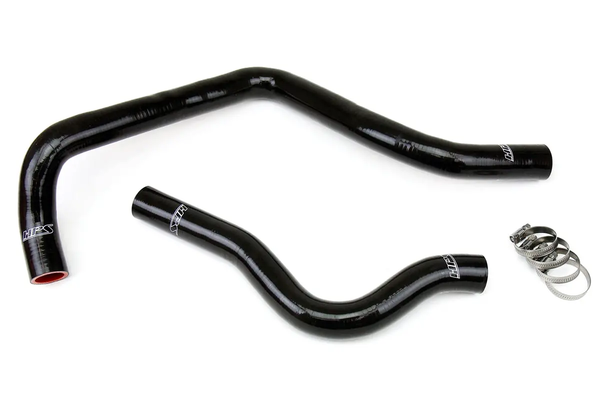 Hps Performance High Temp Reinforced Silicone Radiator Coolant Hose Kit, Black, 57-1207-Blk 1