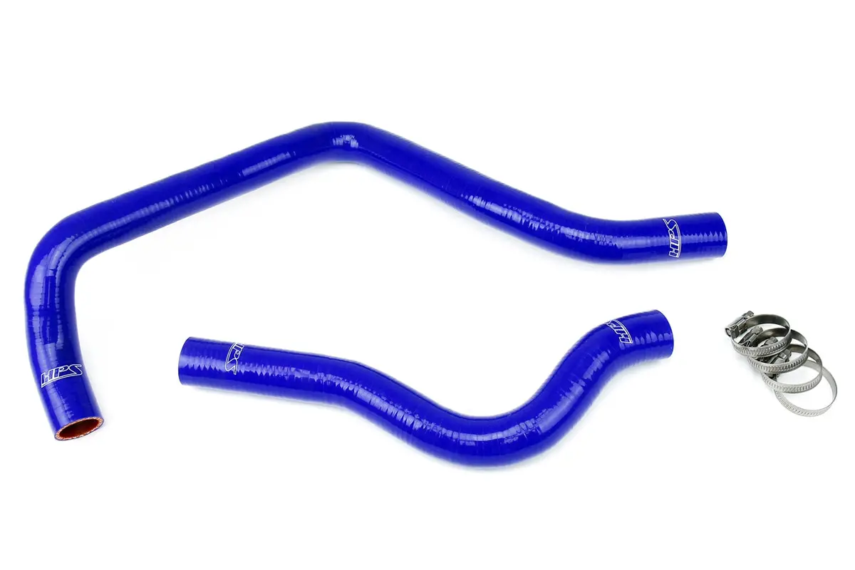 Hps Performance High Temp Reinforced Silicone Radiator Coolant Hose Kit, Blue, 57-1207-Blue 1