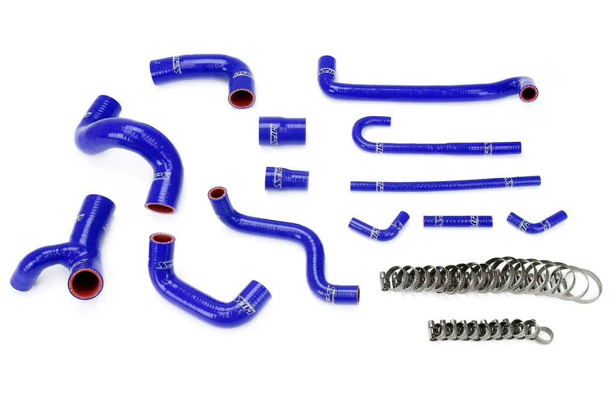 Hps Performance High Temp Reinforced Silicone Radiator, Heater And Water Hose Coolant Hose Kit, Blue, 57-1209-Blue 1