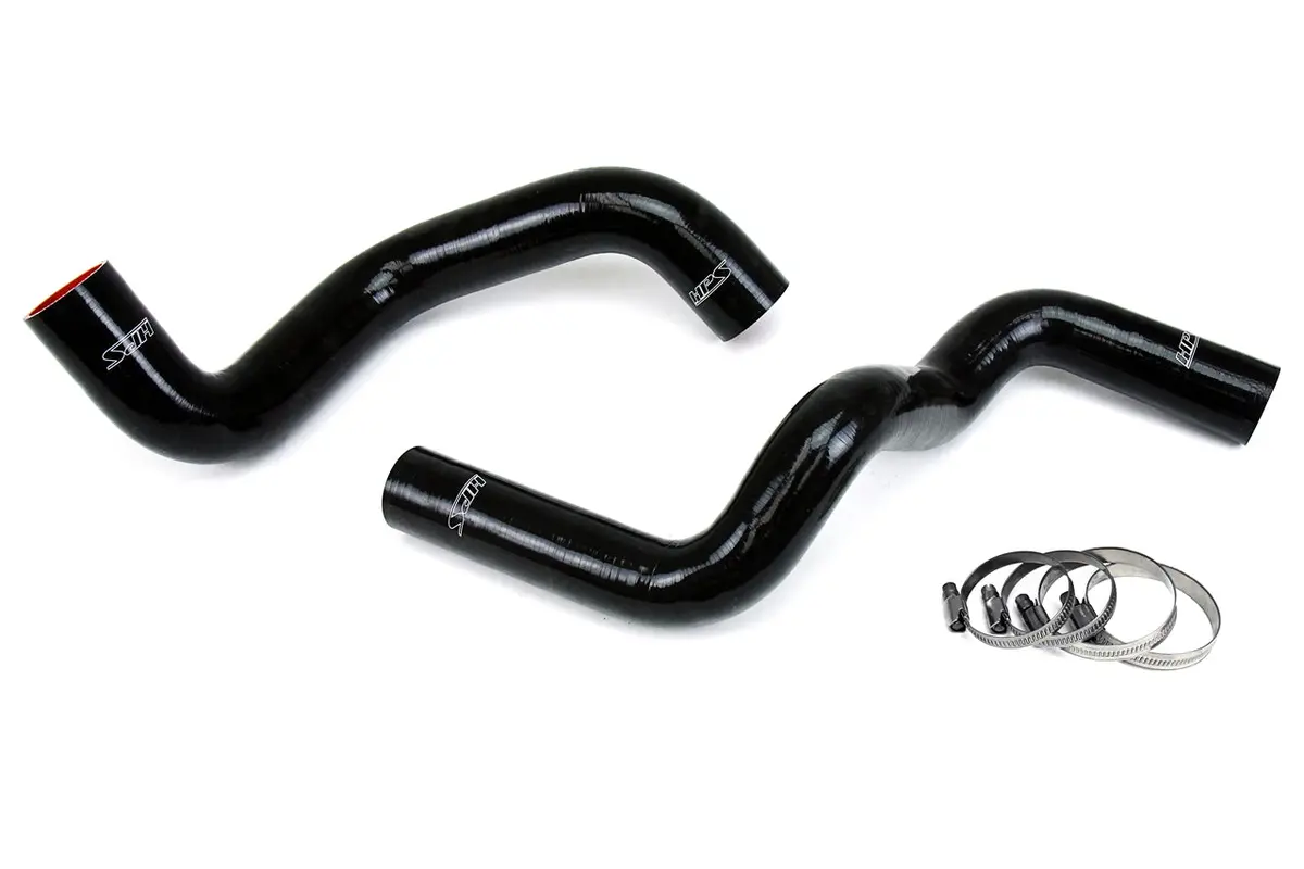Hps Performance High Temp Reinforced Silicone Radiator Coolant Hose Kit, Black, 57-1210-Blk 1
