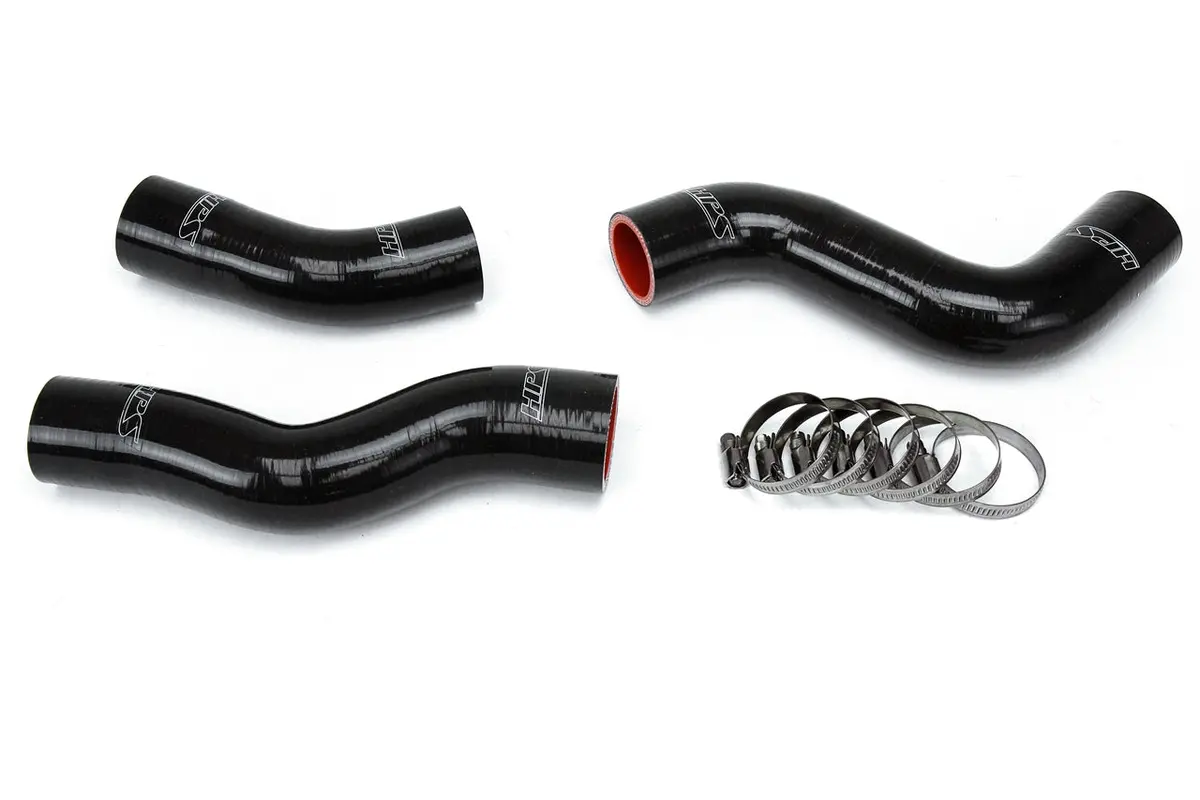 Hps Performance High Temp Reinforced Silicone Radiator Coolant Hose Kit, Black, 57-1218-Blk 1