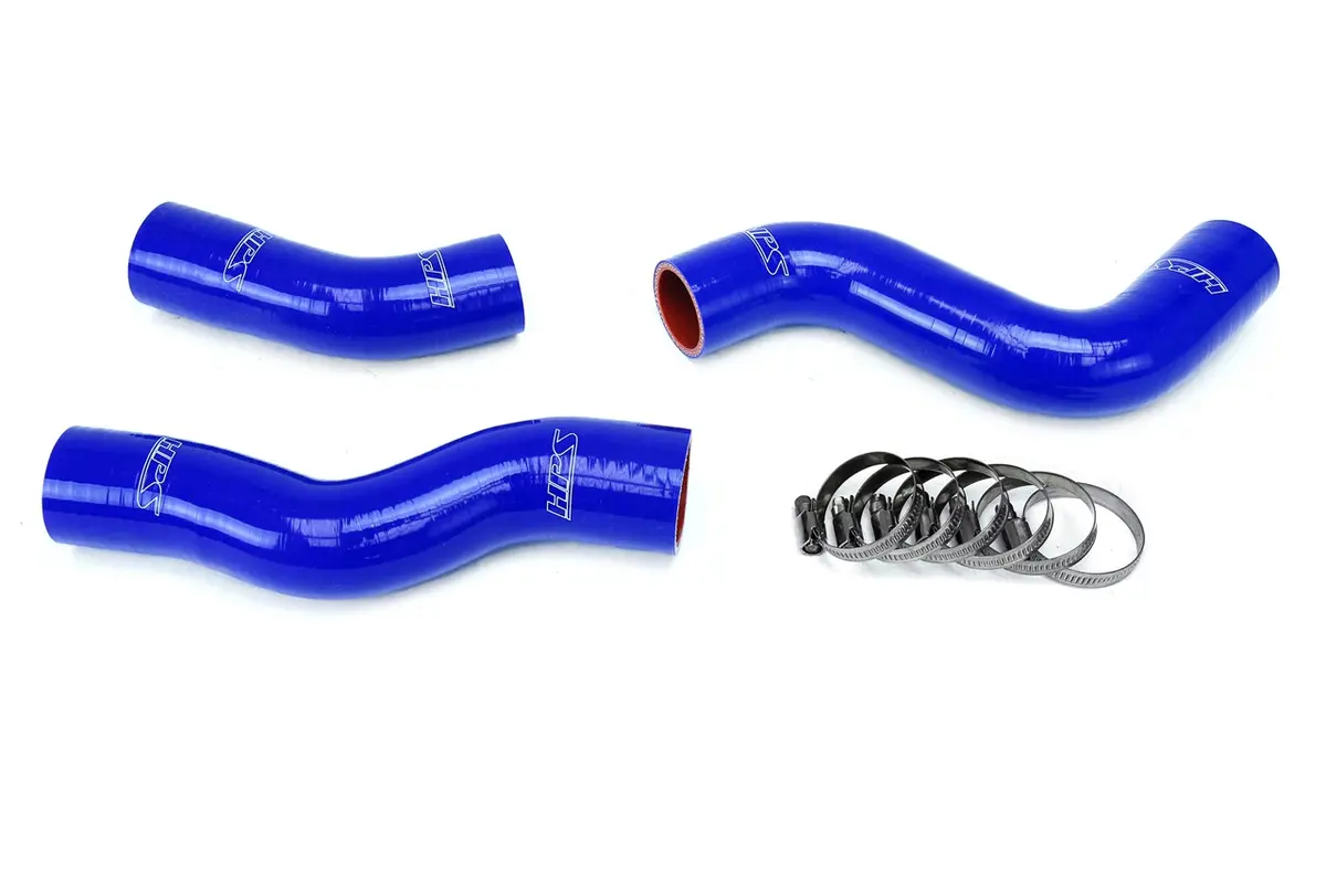 Hps Performance High Temp Reinforced Silicone Radiator Coolant Hose Kit, Blue, 57-1218-Blue 1
