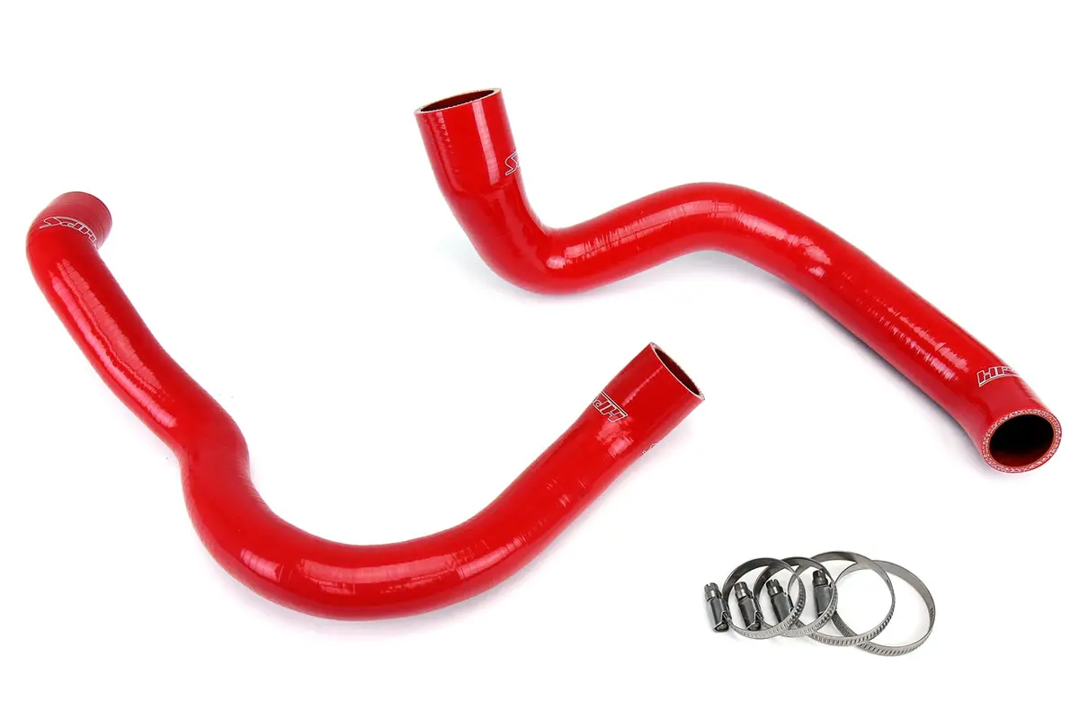 Hps Performance High Temp Reinforced Silicone Radiator Coolant Hose Kit, Red, 57-1219-Red 1