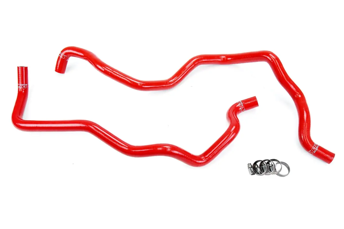 Hps Performance High Temp Reinforced Silicone Heater Coolant Hose Kit, Red, 57-1220H-Red 1