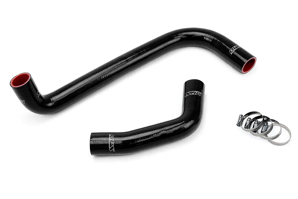 Hps Performance High Temp Reinforced Silicone Radiator Coolant Hose Kit, Black, 57-1224-Blk 1