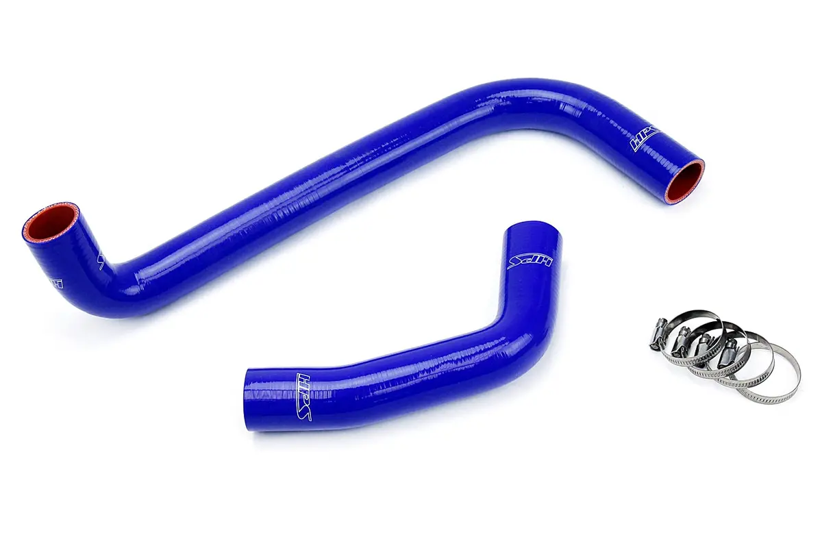 Hps Performance High Temp Reinforced Silicone Radiator Coolant Hose Kit, Blue, 57-1224-Blue 1