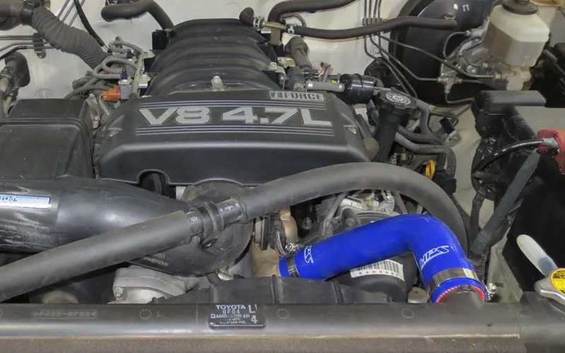 Hps Performance High Temp Reinforced Silicone Radiator Coolant Hose Kit, Blue, 57-1224-Blue 2