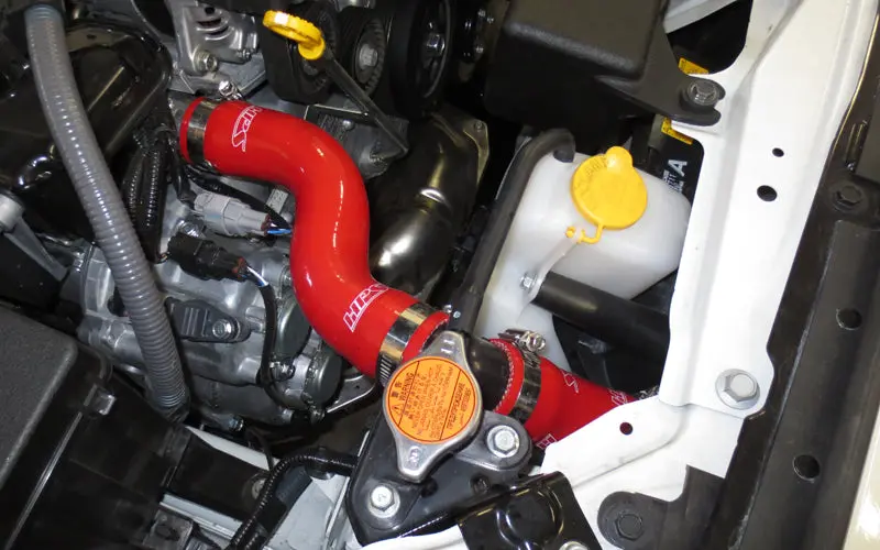 Hps Performance High Temp Reinforced Silicone Radiator Coolant Hose Kit, Red, 57-1226-Red 2