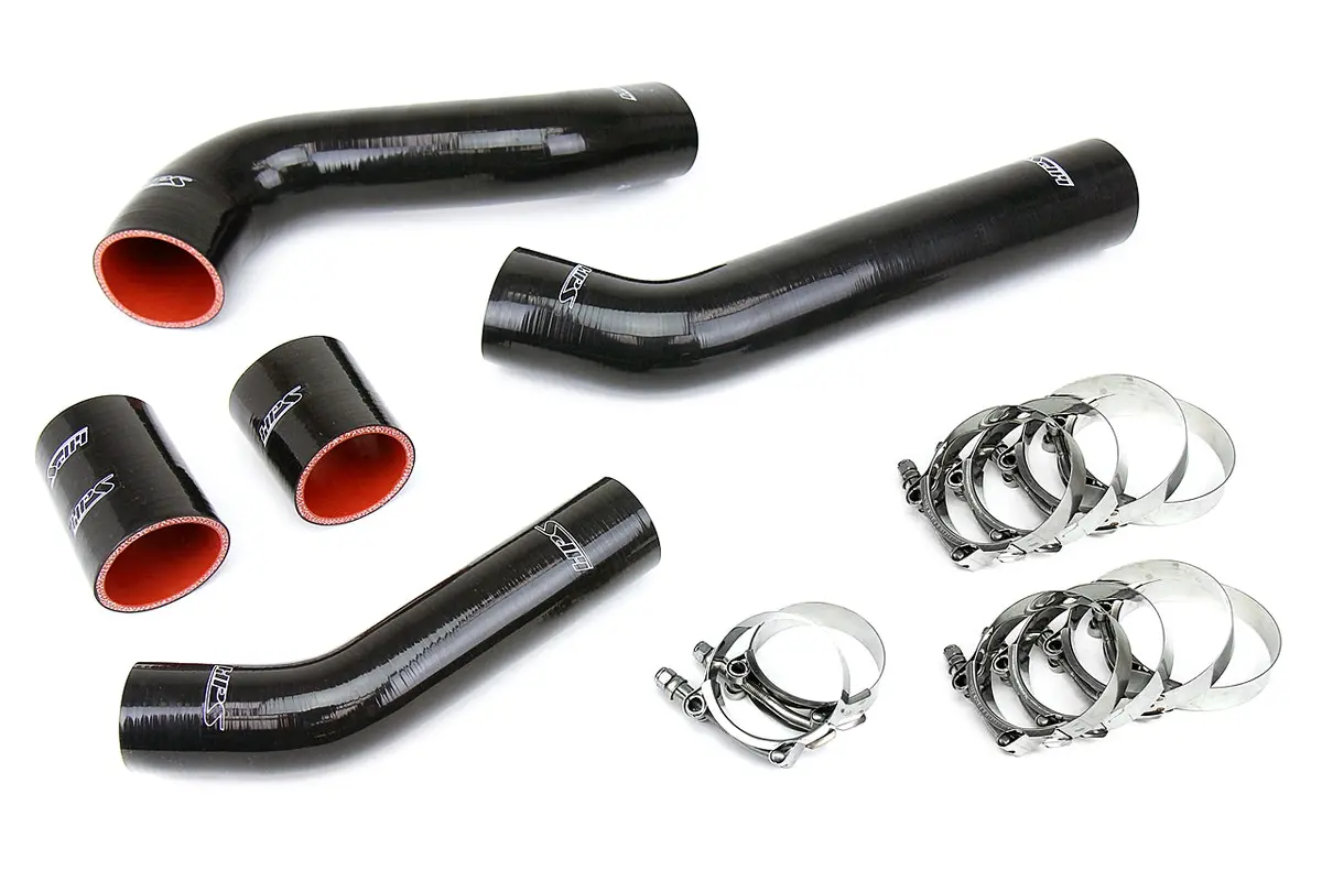 Hps Performance High Temp Reinforced Silicone Intercooler Hose Boots Kit, Black, 57-1228-Blk 1